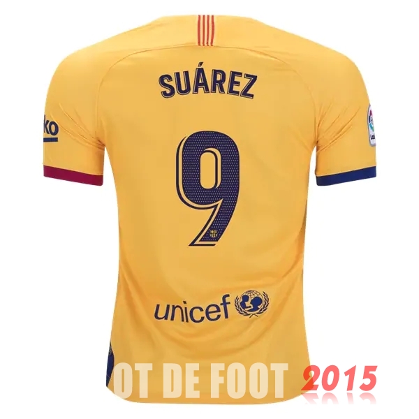 Maillot De Foot Suarez Barcelone 19/20 Exterieur