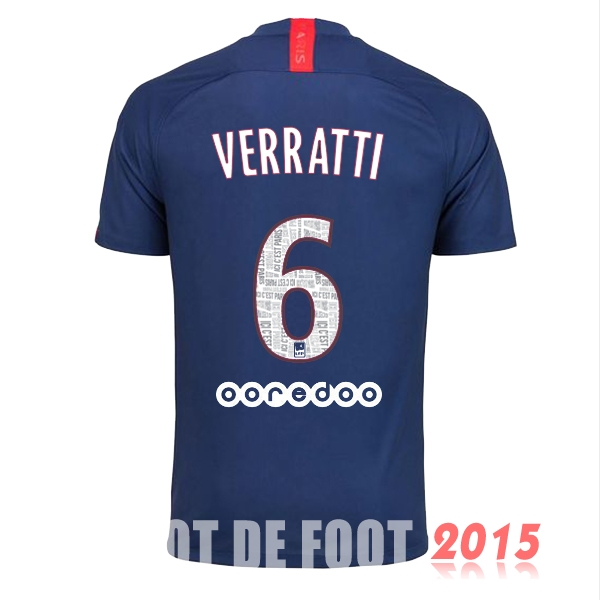 Maillot De Foot Verratti Paris Saint Germain 19/20 Domicile