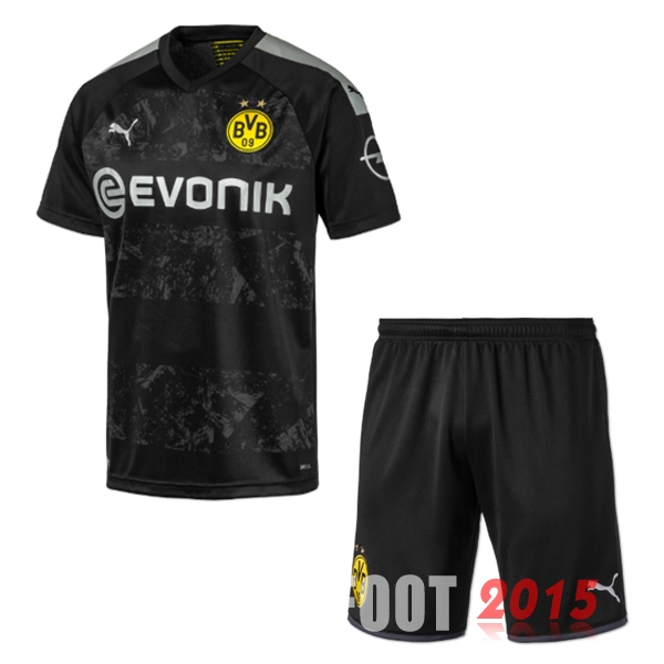 Maillot De Foot Borussia Dortmund Enfant 19/20 Exterieur Un ensemble