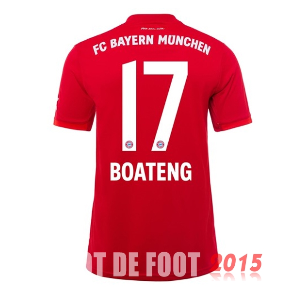 Maillot De Foot Boateng Bayern Munich 19/20 Domicile
