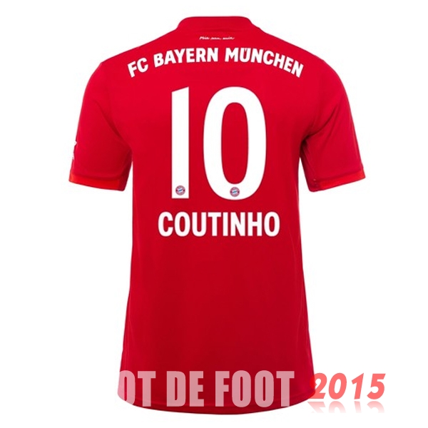 Maillot De Foot Coutinho Bayern Munich 19/20 Domicile