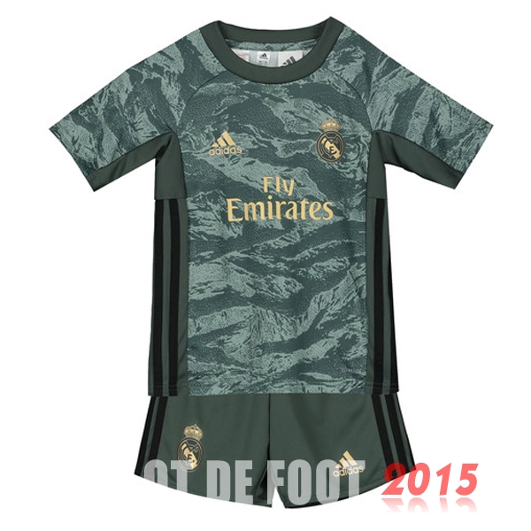 Maillot De Foot Real Madrid Gardien Enfant 19/20 Exterieur Un ensemble