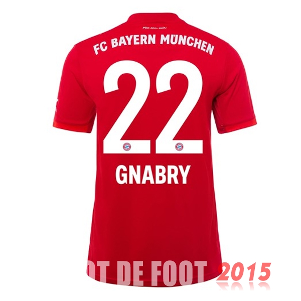 Maillot De Foot Gnabry Bayern Munich 19/20 Domicile