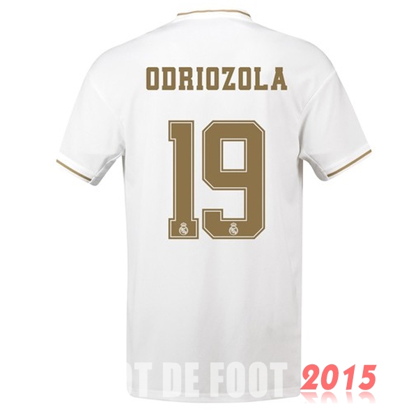 Maillot De Foot Odriozola Real Madrid 19/20 Domicile