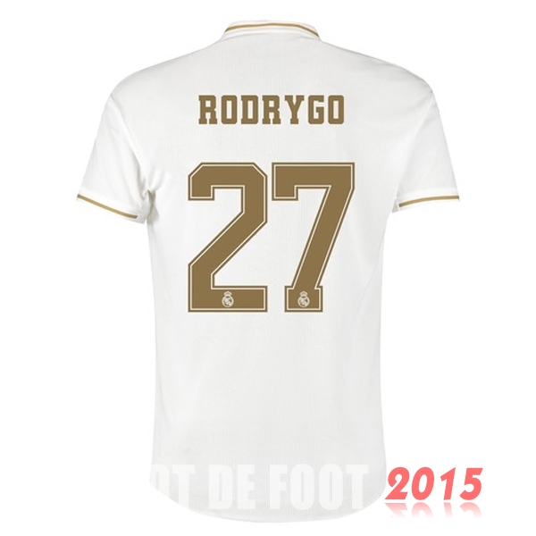 Maillot De Foot Rodrygo Real Madrid 19/20 Domicile