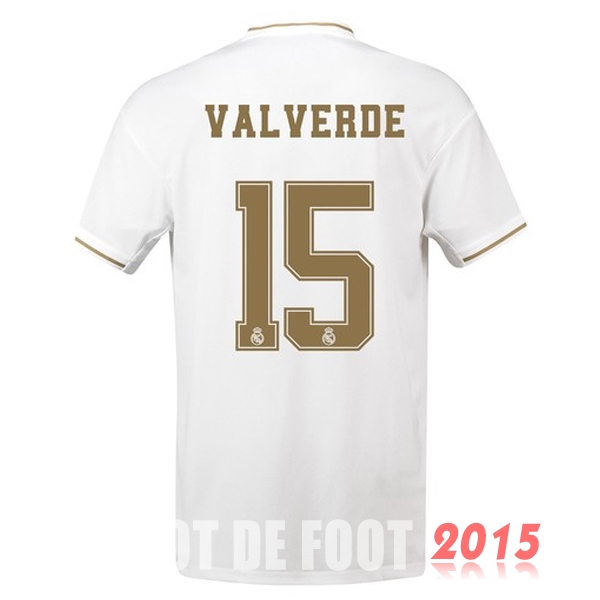 Maillot De Foot Valverde Real Madrid 19/20 Domicile
