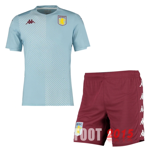 Maillot De Foot Aston Villa Enfant 19/20 Exterieur Un ensemble