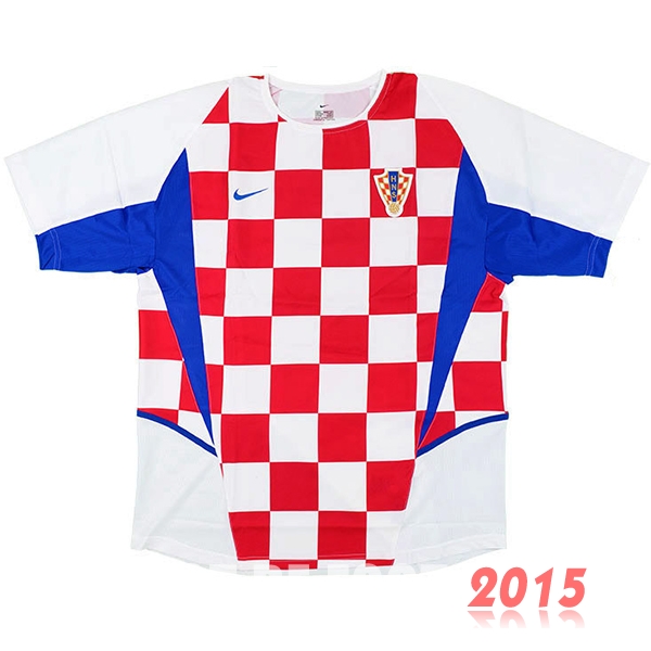 Maillot De Foot Croatie 2002 Retro Domicile