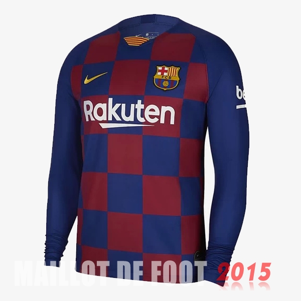 Maillot De Foot Barcelone Manches Longues 19/20 Domicile