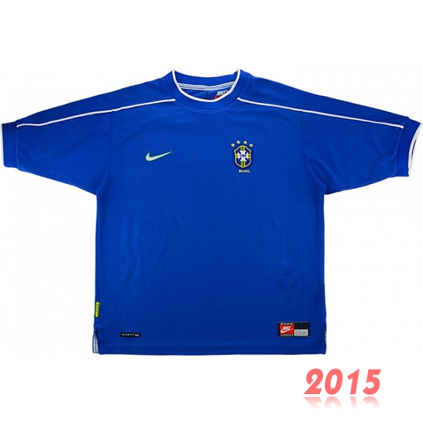 Maillot De Foot Bresil 1998 Retro Exterieur