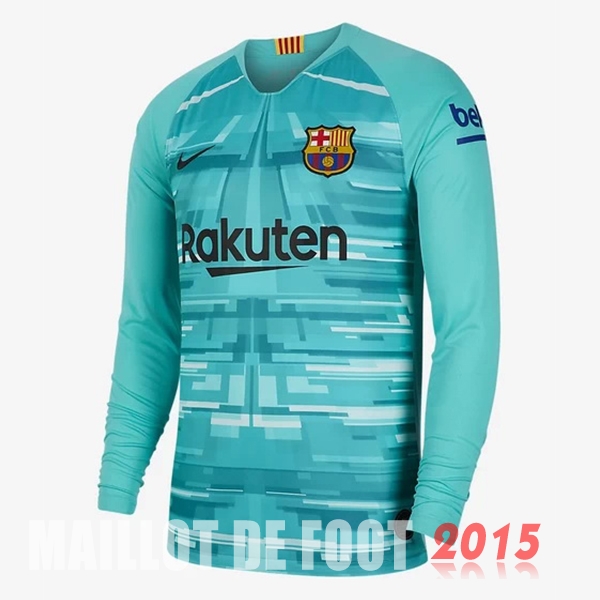 Maillot De Foot Barcelone Manches Longues Gardien 19/20 Vert