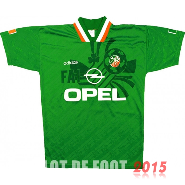 Maillot De Foot Irlanda 2002 Retro Domicile