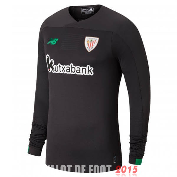 Maillot De Foot Athletic Bilbao Manches Longues Gardien Gris Noir 19/20