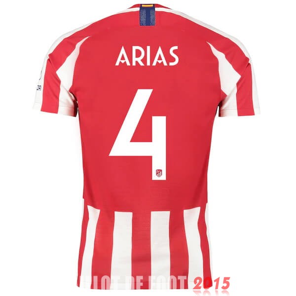 Maillot De Foot Arias Atletico Madrid 19/20 Domicile