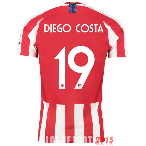 Maillot De Foot Diego Costa Atletico Madrid 19/20 Domicile