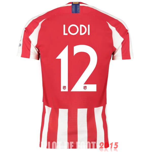 Maillot De Foot Lodi Atletico Madrid 19/20 Domicile