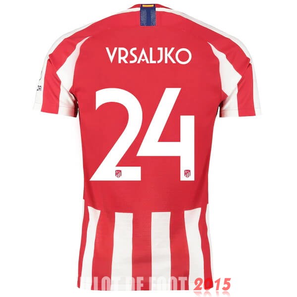 Maillot De Foot Vrsaljko Atletico Madrid 19/20 Domicile