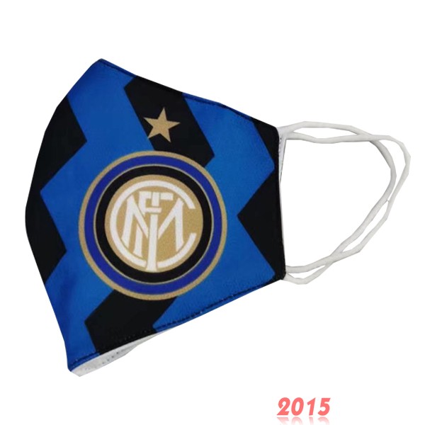 Masque Football Inter Milan serviette Bleu