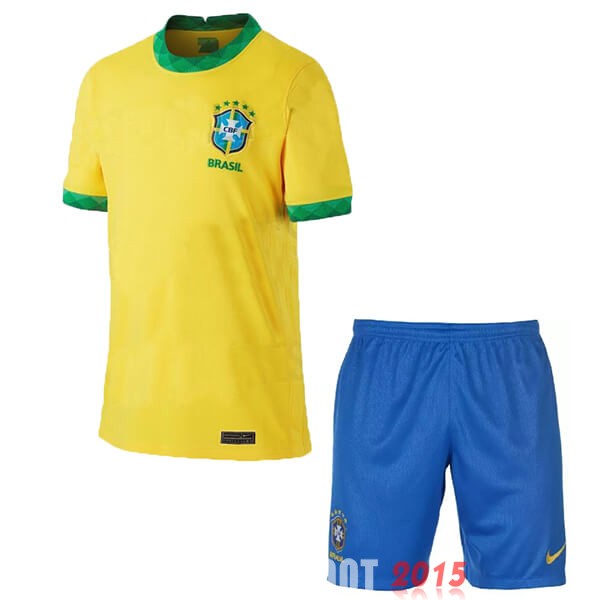 Maillot De Foot Bresil Enfant Euro 2020 Domicile Un ensemble