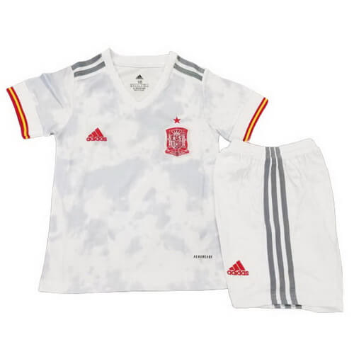 Maillot De Foot Espagne Enfant Euro 2020 Exterieur Un ensemble