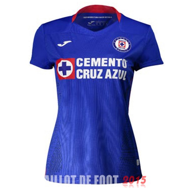 Maillot De Foot Cruz Bleu Femme 20/21 Domicile