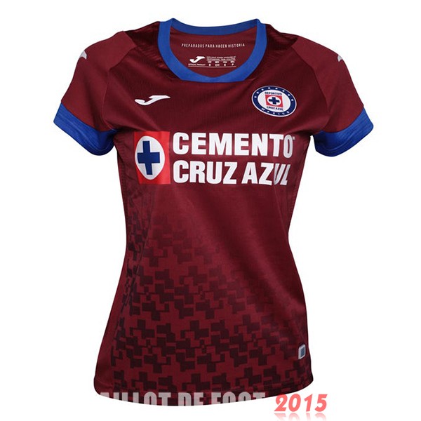 Maillot De Foot Cruz Bleu Femme 20/21 Exterieur