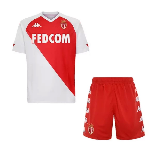 Maillot De Foot AS Monaco Enfant 20/21 Domicile Un ensemble