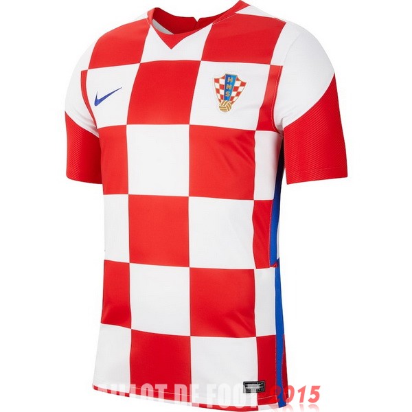 Thailande Maillot De Foot Croatie Mondial 2020 Domicile