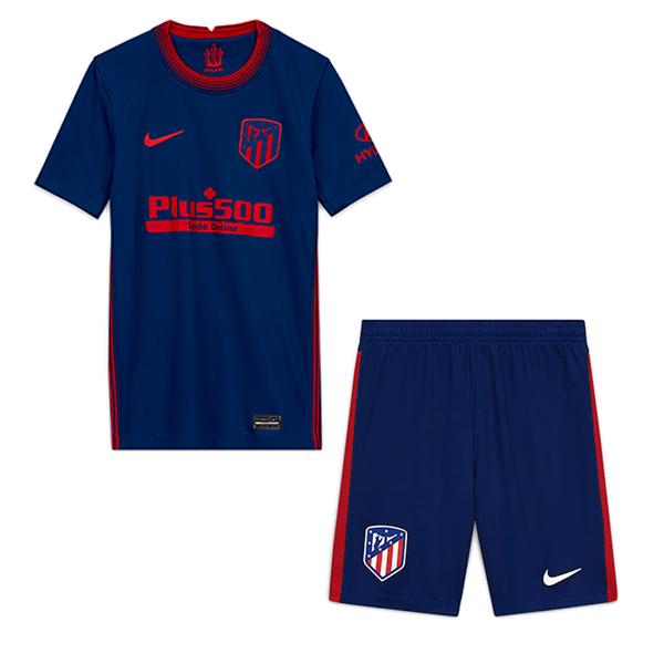 Maillot De Foot Atletico Madrid Enfant 20/21 Exterieur Un ensemble