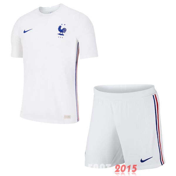 Maillot De Foot France Enfant Euro 2020 Exterieur Un ensemble