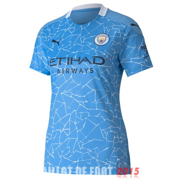 Maillot De Foot Manchester City Femme 20/21 Domicile