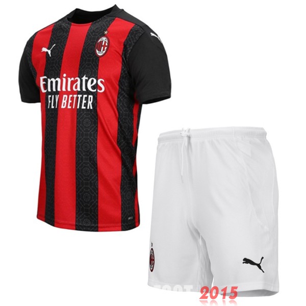 Maillot De Foot AC Milan Enfant 20/21 Domicile Un ensemble