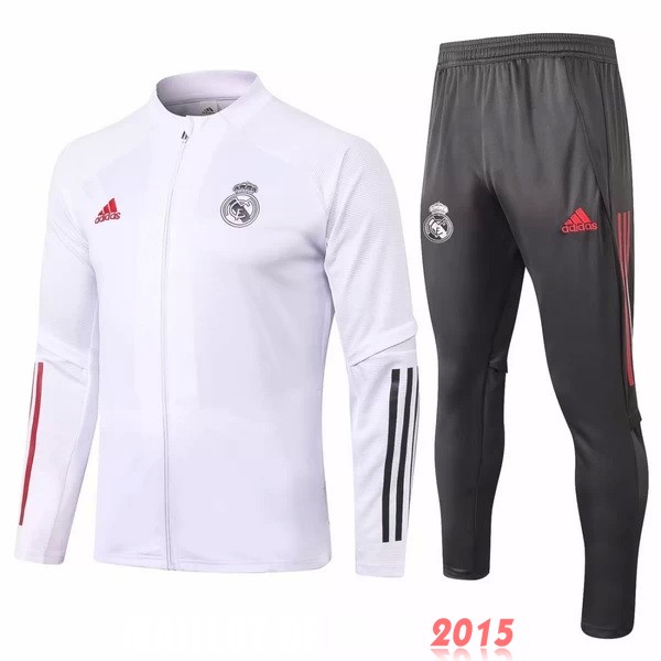 Survêtements Real Madrid Blanc Gris Rouge 20/21 Survêtements Real Madrid Blanc Gris Rouge 20/21