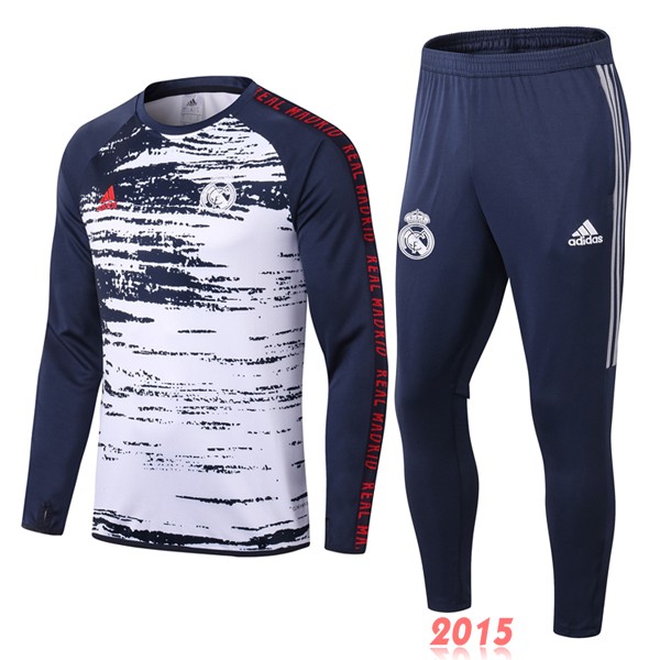 Survêtements Real Madrid Bleu Blanc 20/21 Survêtements Real Madrid Bleu Blanc 20/21