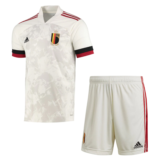 Maillot De Foot Belgique Enfant Mondial 2020 Exterieur Un ensemble