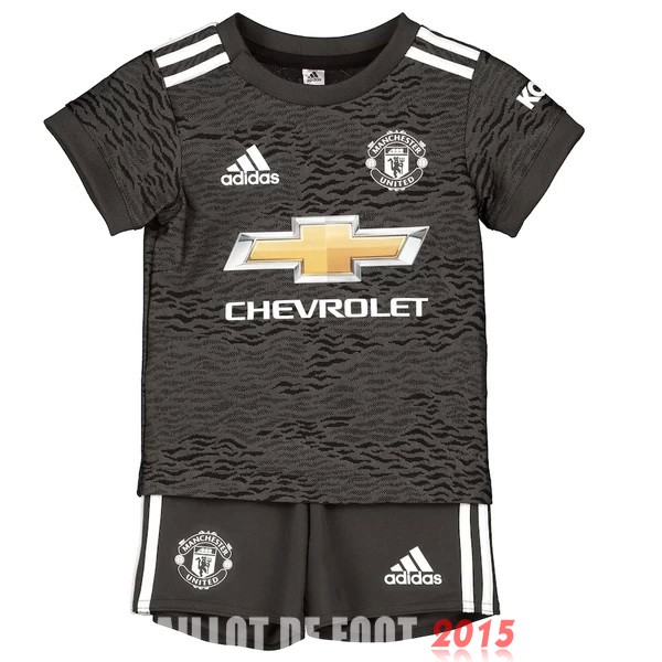 Maillot De Foot Manchester United Enfant 20/21 Exterieur Un ensemble