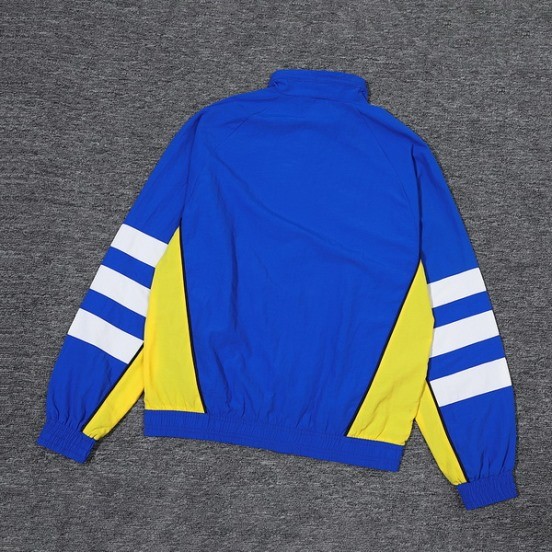 Maillot De Foot Coupe Vent Boca Juniors 24/25 Bleu Jaune
