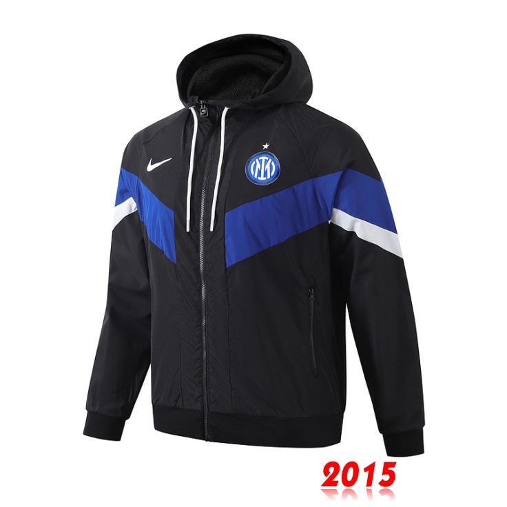 Maillot De Foot Coupe Vent Inter Milan 24/25 Bleu Noir