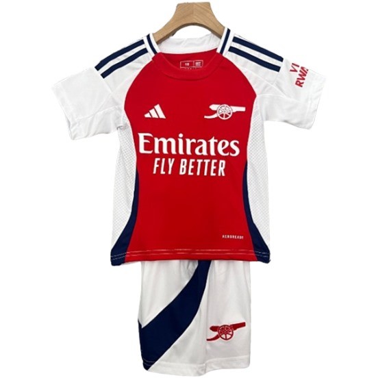 Maillot De Foot Domicile Conjunto De Enfant Arsenal 24/25 Rojo Blanc