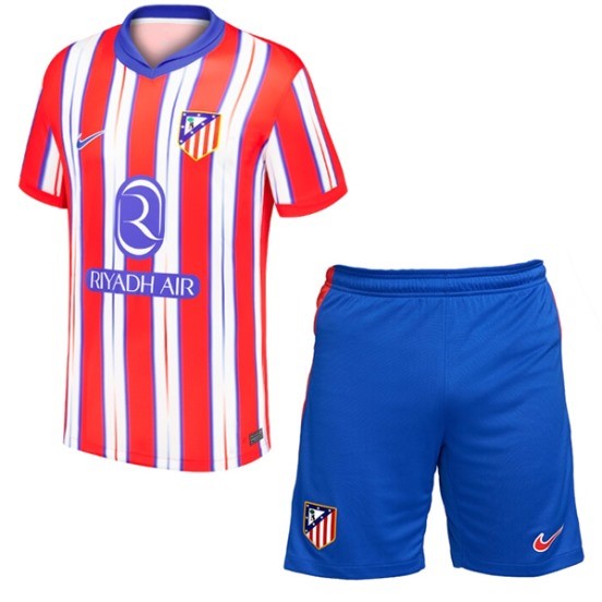 Maillot De Foot Domicile Conjunto De Enfant Atletico Madrid 24/25 Rojo
