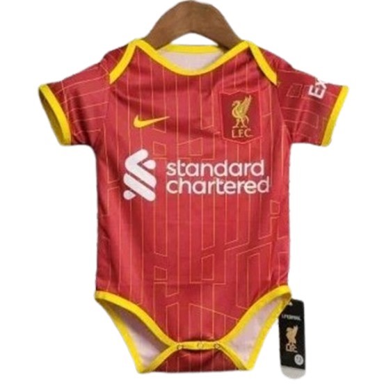 Maillot De Foot Domicile Conjunto De Enfant Bodies Liverpool 24/25 Rojo