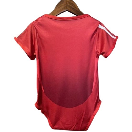 Maillot De Foot Domicile Conjunto De Enfant Bodies Manchester United 24/25 Rojo
