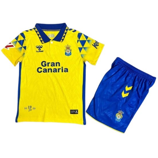 Maillot De Foot Domicile Conjunto De Enfant Las Palmas 24/25 Jaune