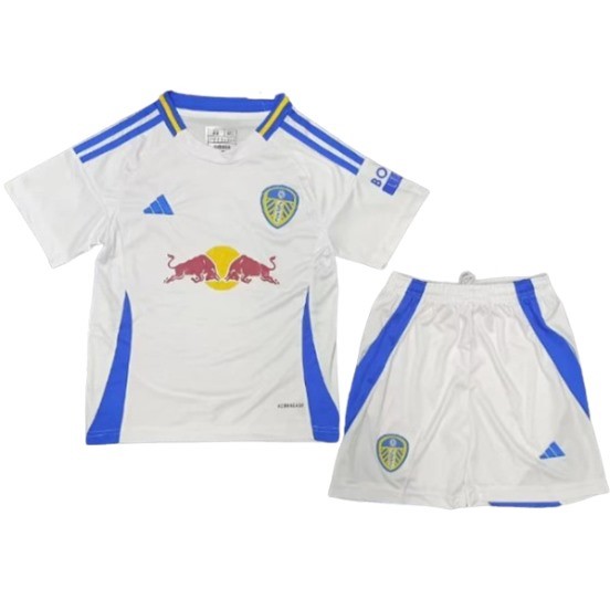 Maillot De Foot Domicile Conjunto De Enfant Leeds United 24/25 Blanc