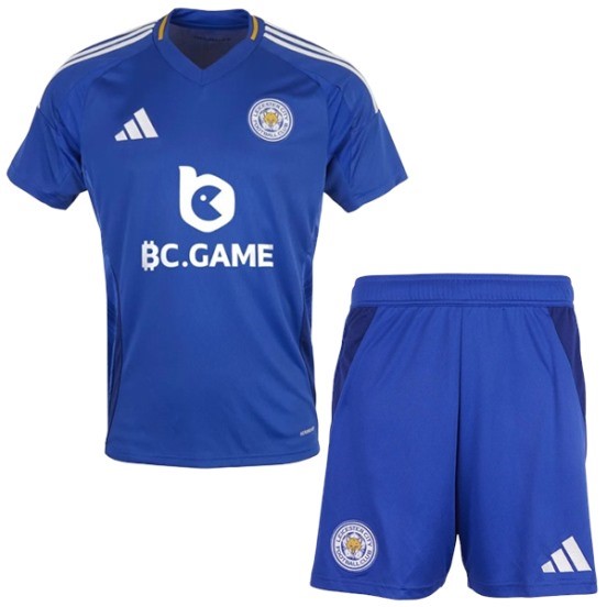 Maillot De Foot Domicile Conjunto De Enfant Leicester City 24/25 Bleu
