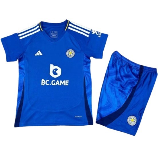 Maillot De Foot Domicile Conjunto De Enfant Leicester City 24/25 Bleu