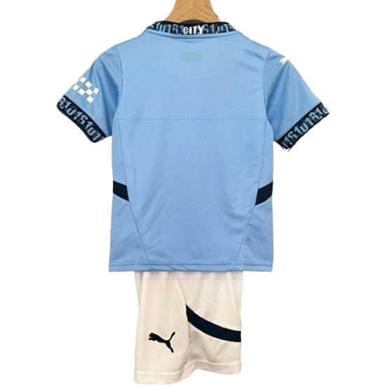 Maillot De Foot Domicile Conjunto De Enfant Manchester City 24/25 Bleu