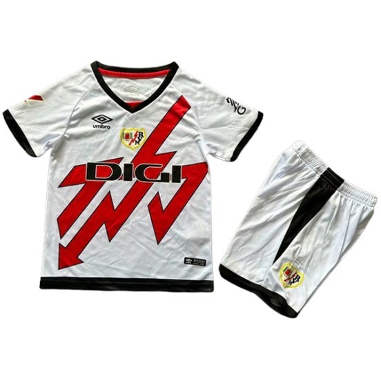 Maillot De Foot Domicile Conjunto De Enfant Rayo Vallecano 24/25 Blanc