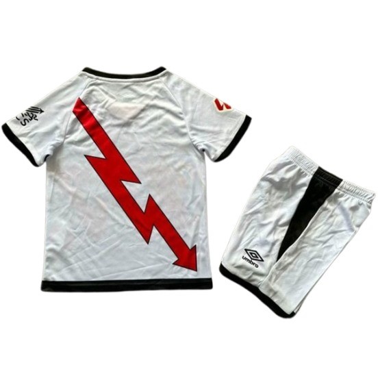 Maillot De Foot Domicile Conjunto De Enfant Rayo Vallecano 24/25 Blanc