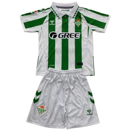 Maillot De Foot Domicile Conjunto De Enfant Real Betis 24/25 Vert
